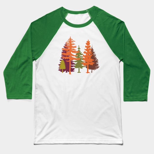 Cute forest Baseball T-Shirt by PallKris